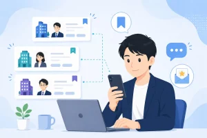 JOB-PLACEの求職者体験を高める機能を紹介