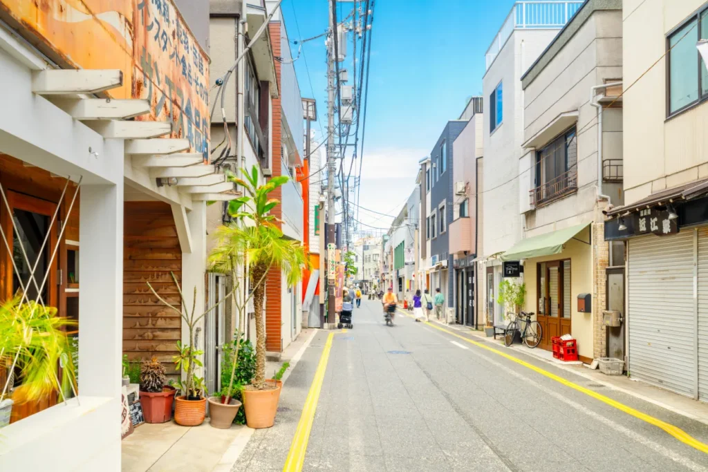 地域特化サイトの下町イメージ